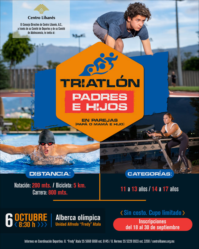 Triatlón padres e hijos